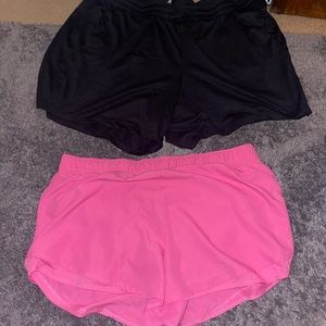 2 pair of shorts